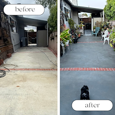 Concrete-Staining-Sealing-Restoration-After-Paint-Removal-in-Torrance-CA 0